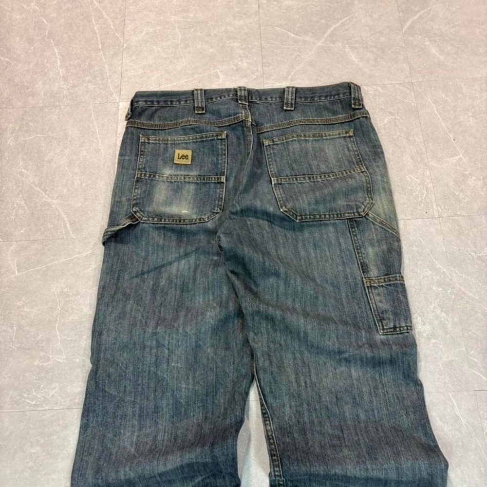 Lee Carpenter blue jeans Size 36" #denim #workwear - Picture 2 of 5